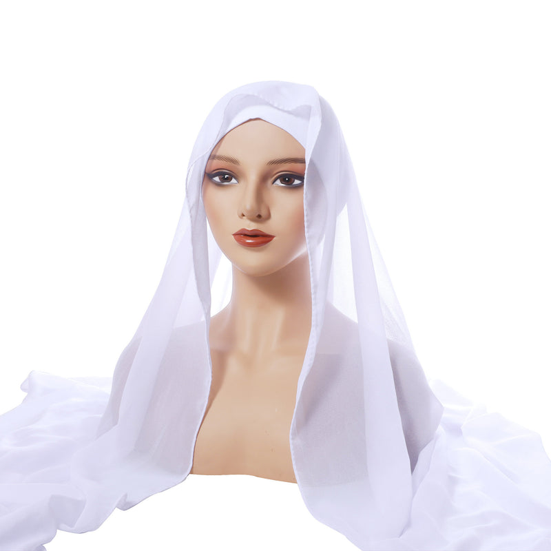 Elegant Chiffon Turban