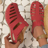 Casual Hollow Wedge Sandals