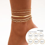 Sweet Cool Leisure Rhinestone Beach Anklet Foot Ornaments
