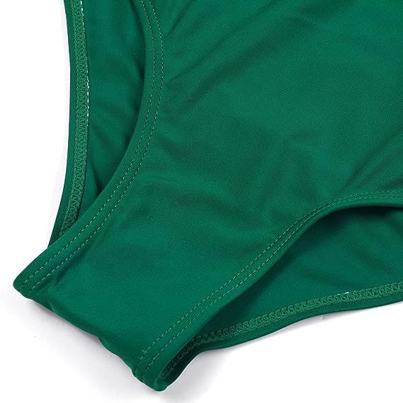 Tropical High-Waist Swimsuit