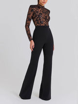 Black Lace Jumpsuit