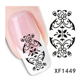 Watermark Nail Sticker