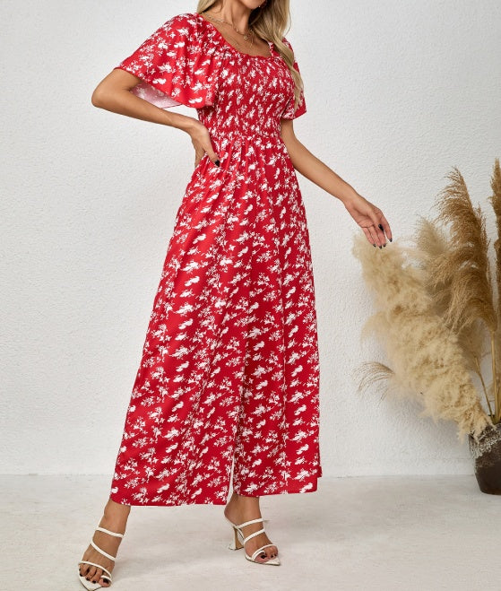 Square Neck Jumpsuit
