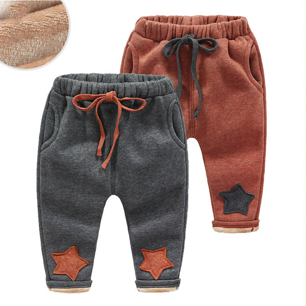Velvet Padded Baby Pants