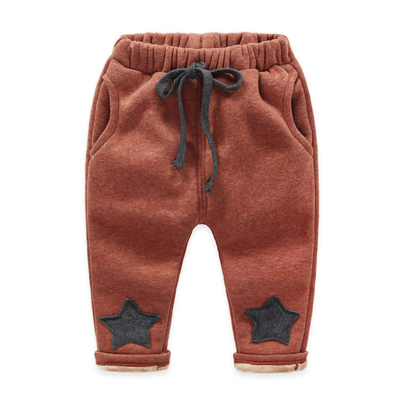 Velvet Padded Baby Pants