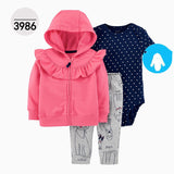 Baby Hoodie Set - 3PC