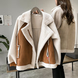 Suede Moto Jacket