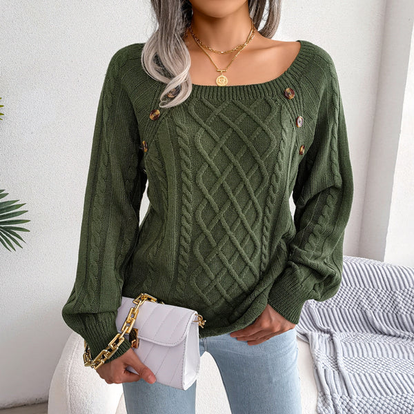 Square Neck Sweater