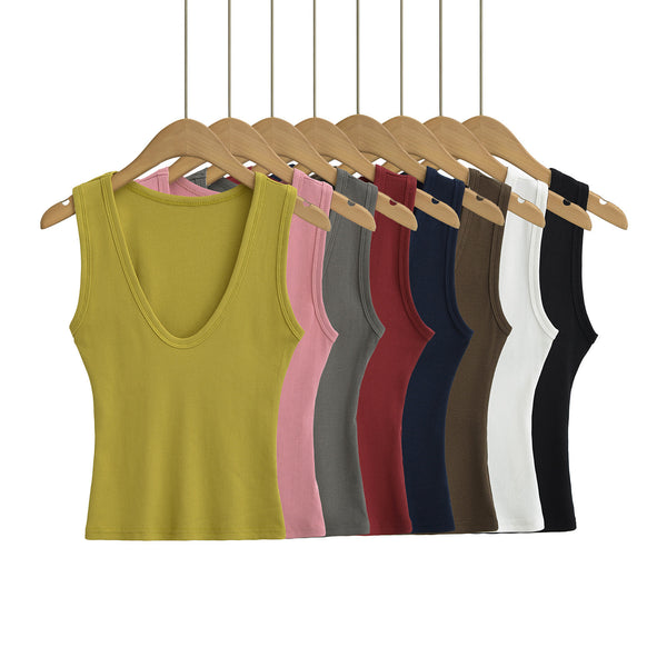 U-Neck Crop Top