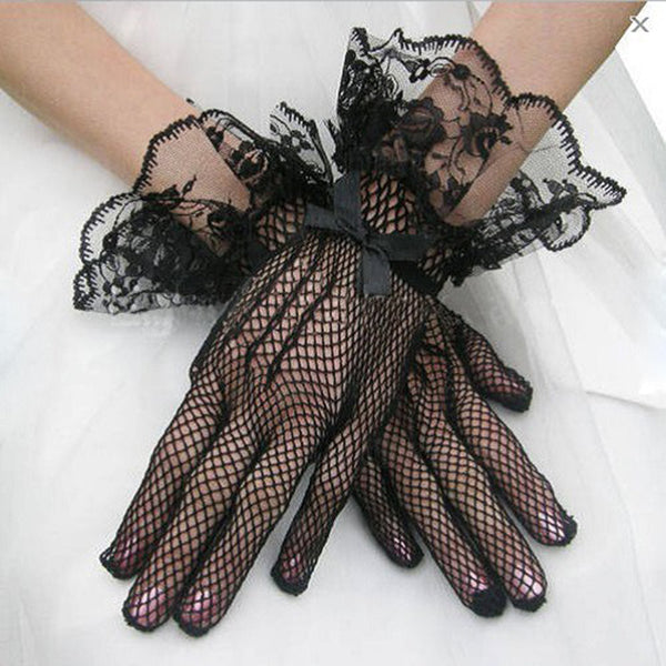 Mesh Knit Gloves