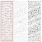 Watermark sticker decal nail sticker