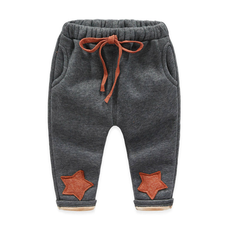 Velvet Padded Baby Pants