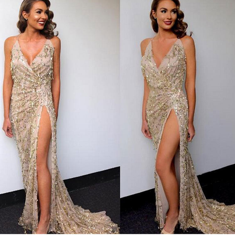 Glam Sequin Dress