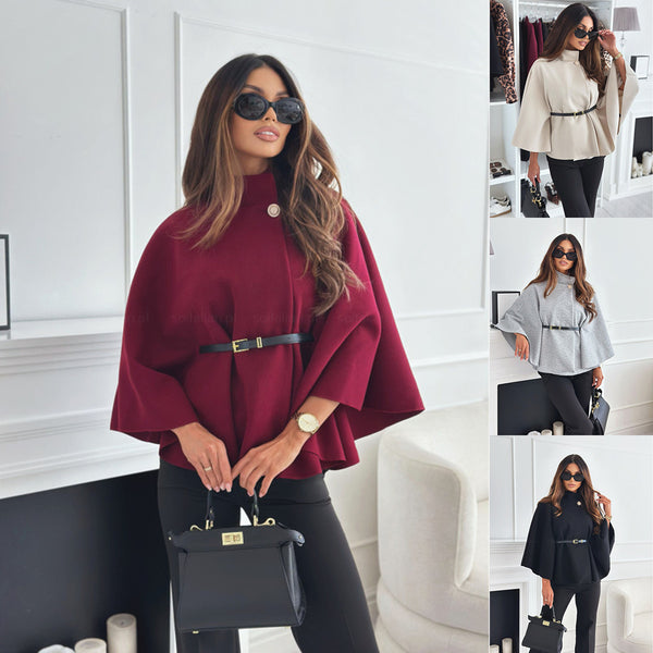 Batwing Wool Cloak