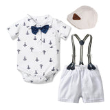 Baby Boy Romper Outfit Gentleman