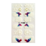 Amazon Fashion 3D Embossed Nail Stickers