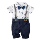 Baby Boy Romper Outfit Gentleman