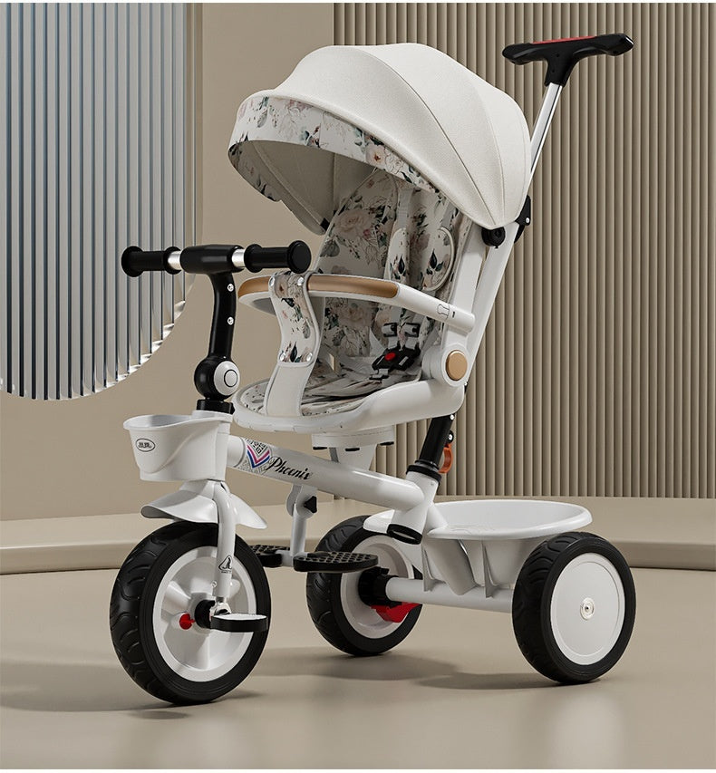 Tricycle Pedal Baby Car Children Lightweight Toy Trolley