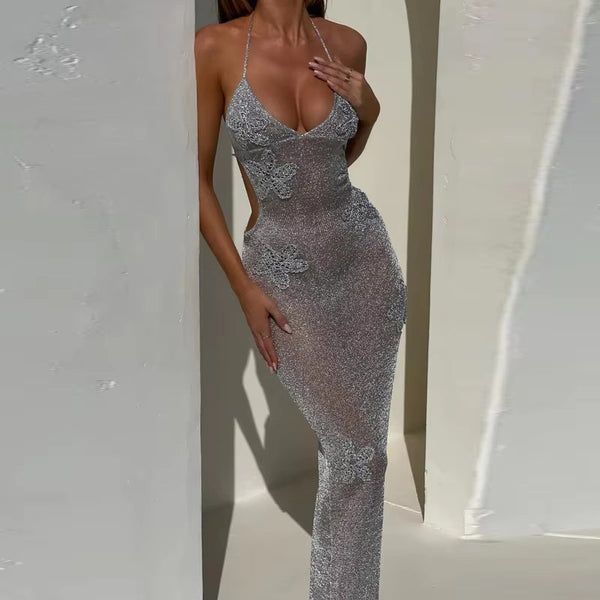 Backless V-Dress