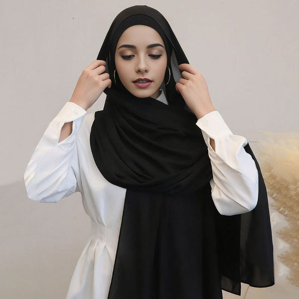 Elegant Chiffon Turban