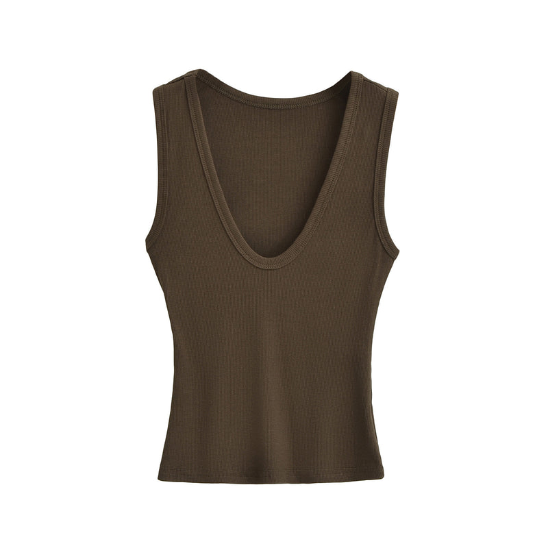 U-Neck Crop Top
