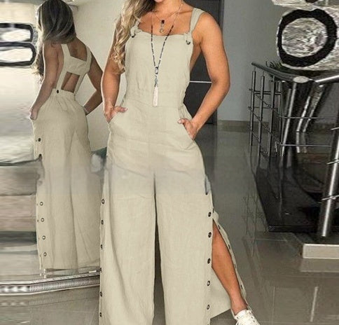 Wide-Leg Jumpsuit