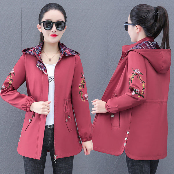 Hooded Trench Coat