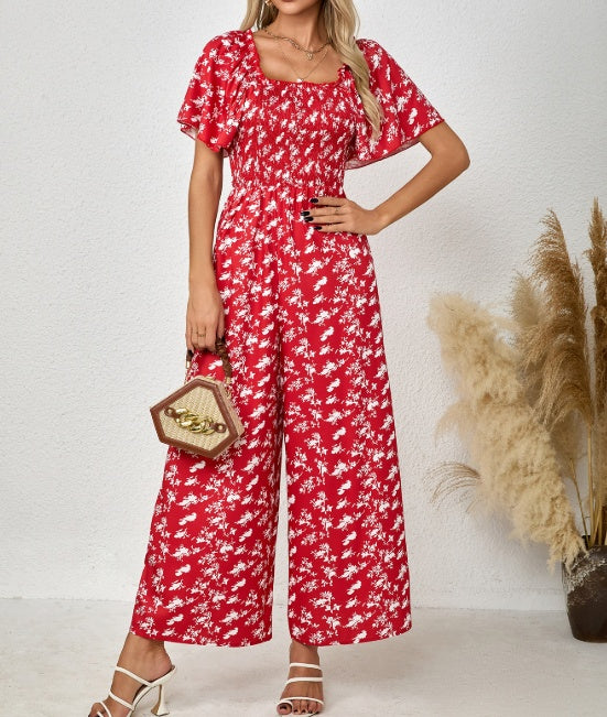 Square Neck Jumpsuit