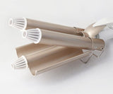 three rod hair curling iron