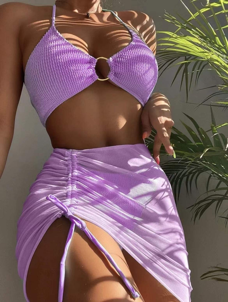 Halter Bikini Set