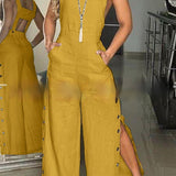 Wide-Leg Jumpsuit