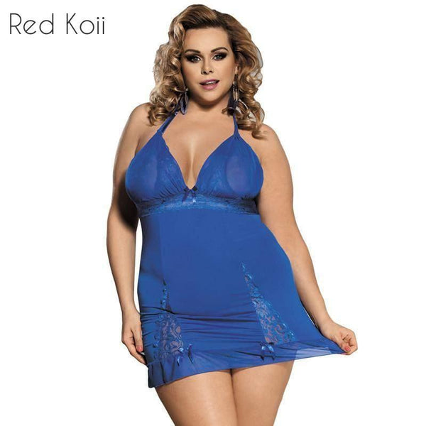 Blue Lace Babydoll