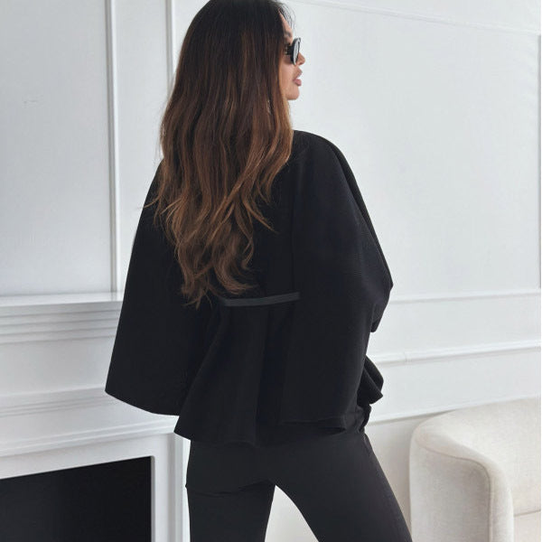 Batwing Wool Cloak