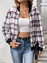 Vintage Plaid Coat