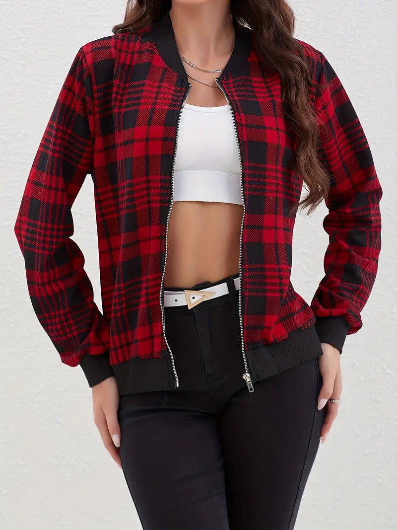 Vintage Plaid Coat