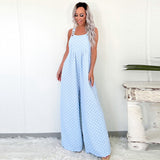 Trendy Plaid Jumpsuit