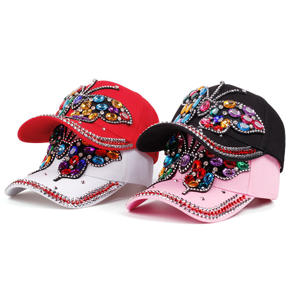 Butterfly Denim Cap