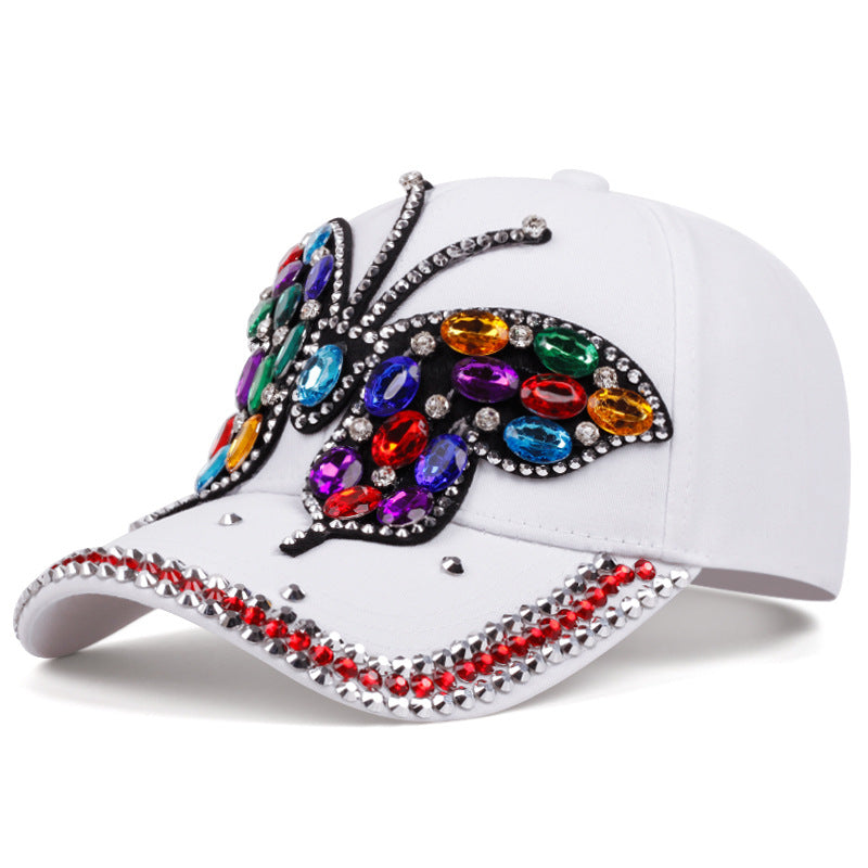 Butterfly Denim Cap