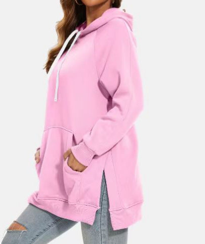 Brushed Split Hoodie