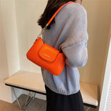 Women's French Style Personalized Fashionable All-match Shoulder Messenger Bag