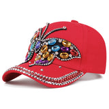 Butterfly Denim Cap