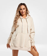 Brushed Split Hoodie