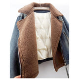 Fleece Denim Jacket