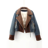 Fleece Denim Jacket