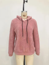Velvet Hooded Pullover