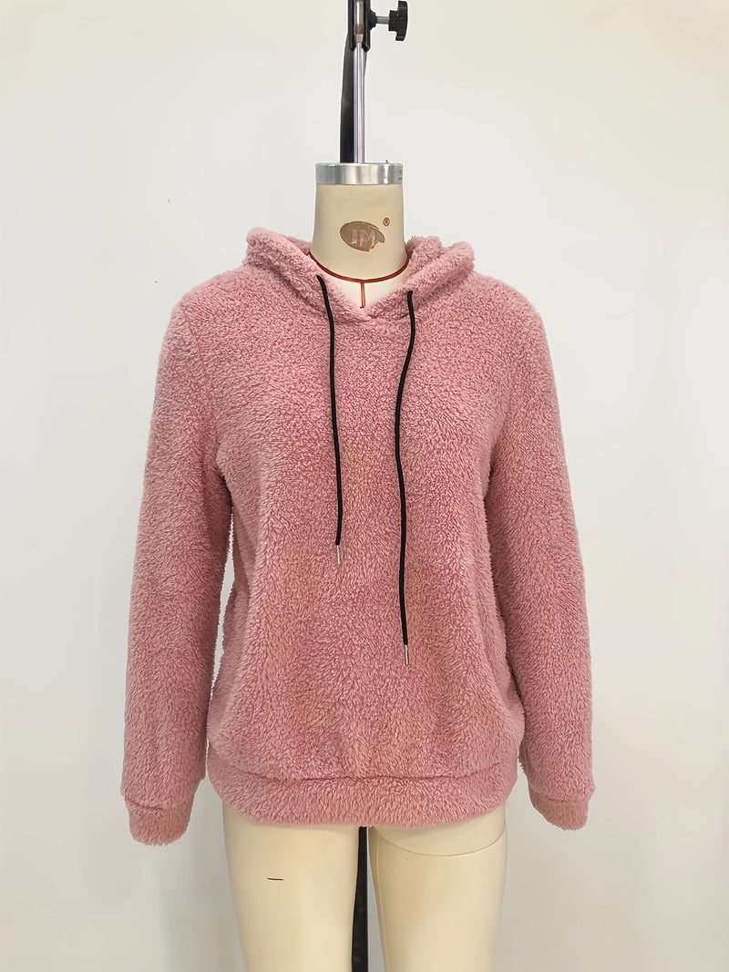 Velvet Hooded Pullover