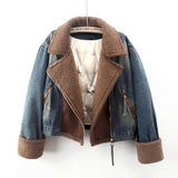 Fleece Denim Jacket