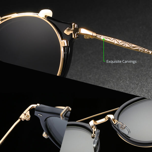 Chic Metal Sunglasses