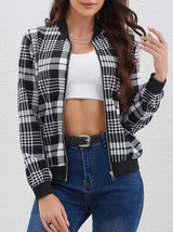 Vintage Plaid Coat