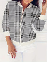 Vintage Plaid Coat
